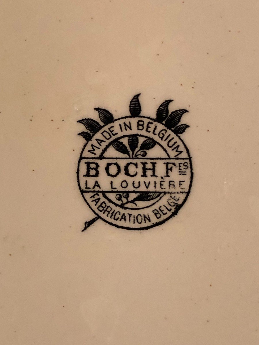 Art-dèco Table Service Manufacture Boch-photo-8