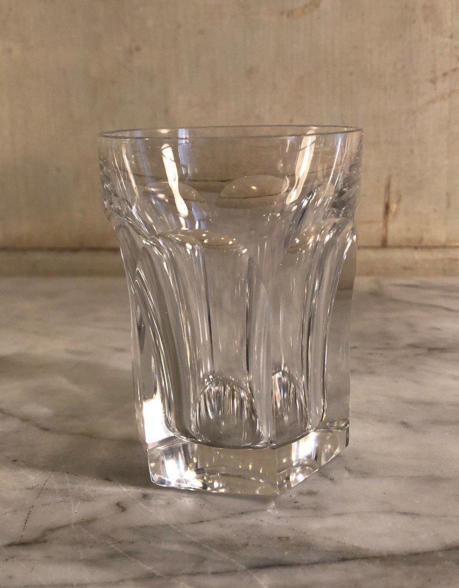 Suite De Douze Gobelets Harcourt Baccarat -photo-3