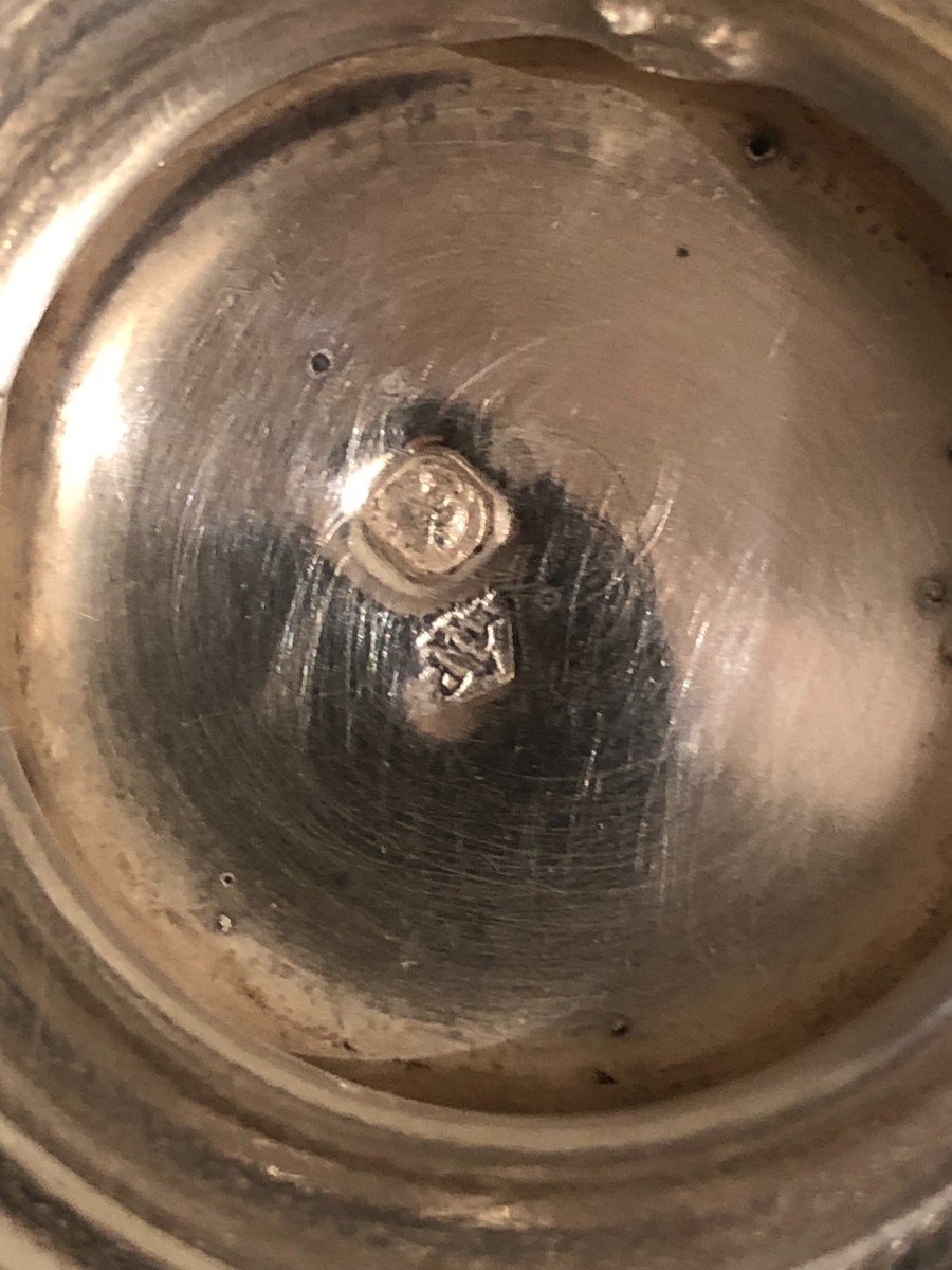 Coupe De Mariage Aux Serpents En Argent Massif Minerve -photo-3