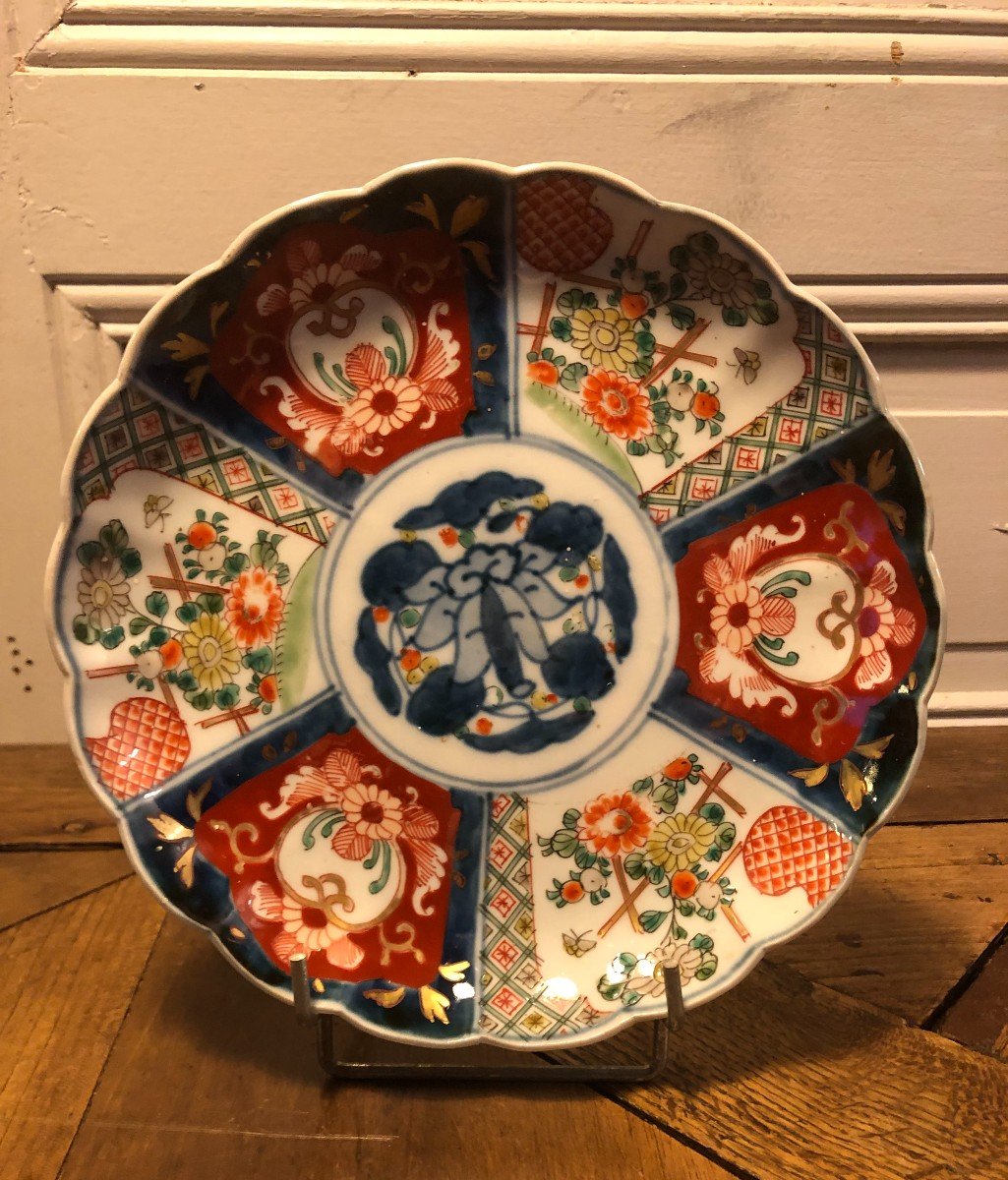 Imari Service 15 Pieces Japan Circa 1900-photo-2