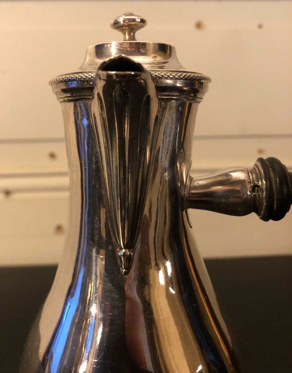 Cafetière Tripode Poinçon Au Coq Paris 1798-1803-photo-4