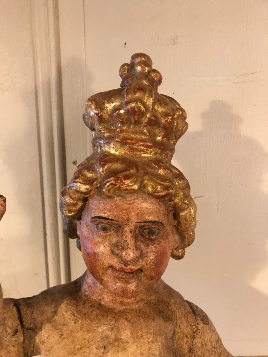 Salvador Mundi Or Infant Jesus Of Prague 17th Century-photo-3