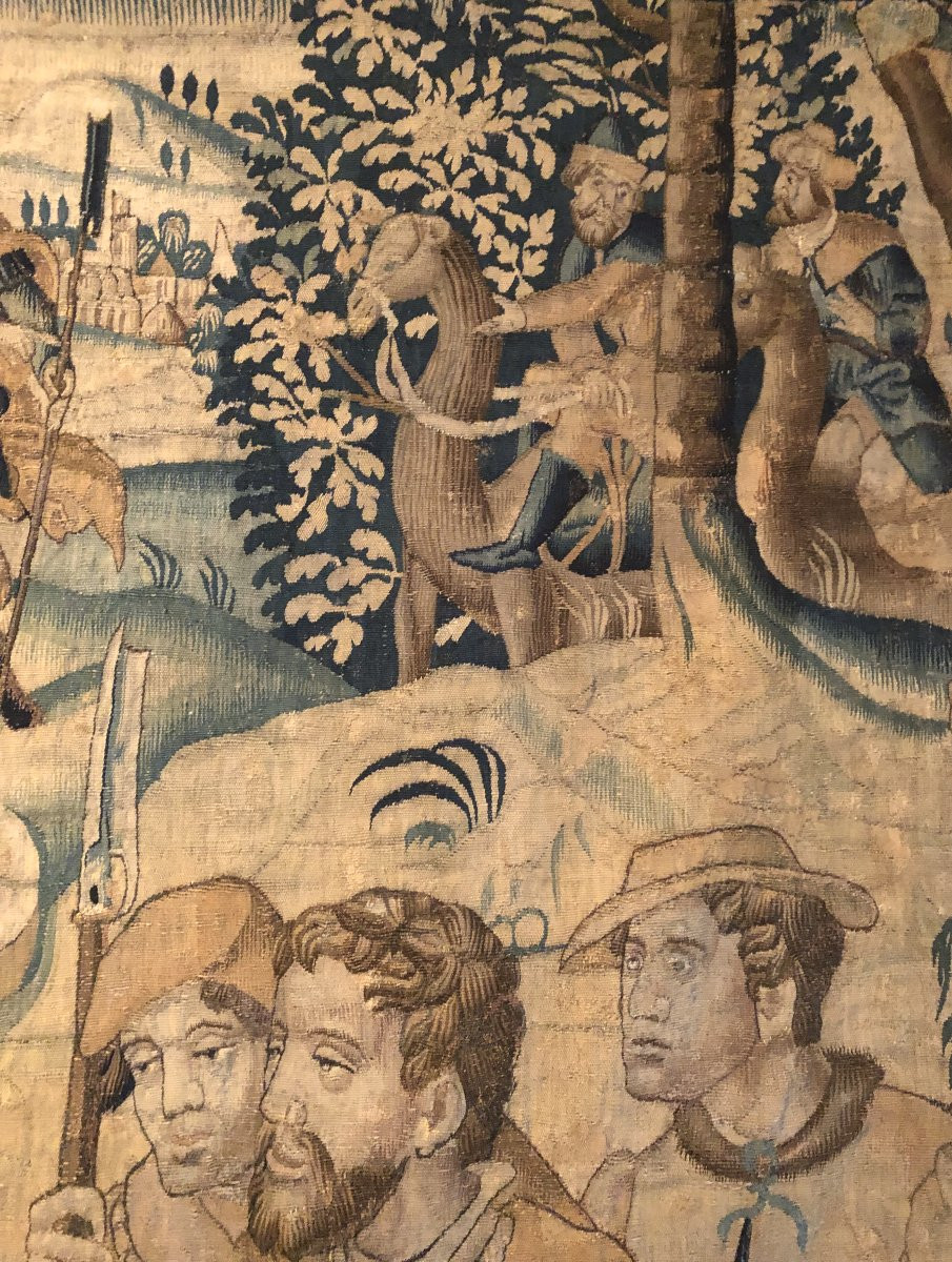 "Joseph Fils De Jacob" Tapisserie Flamande Bruxelles XVII° Siècle -photo-3