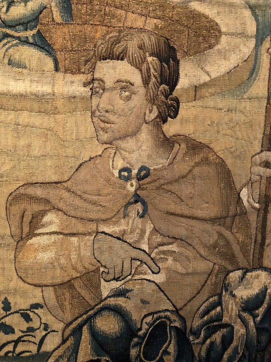 "Joseph Fils De Jacob" Tapisserie Flamande Bruxelles XVII° Siècle -photo-3