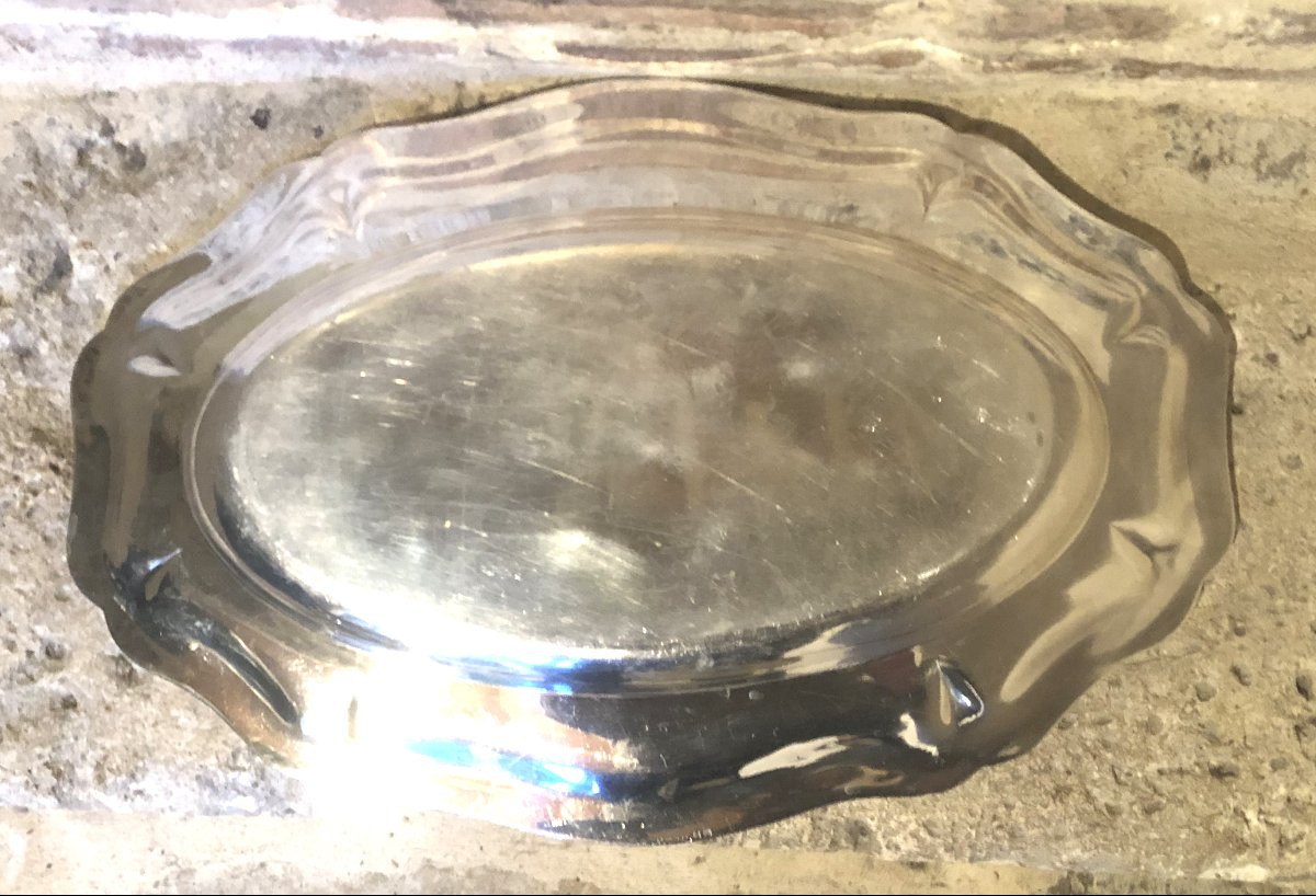 Suite De Deux Plats Ovales Ercuis Style Louis XV  -photo-5