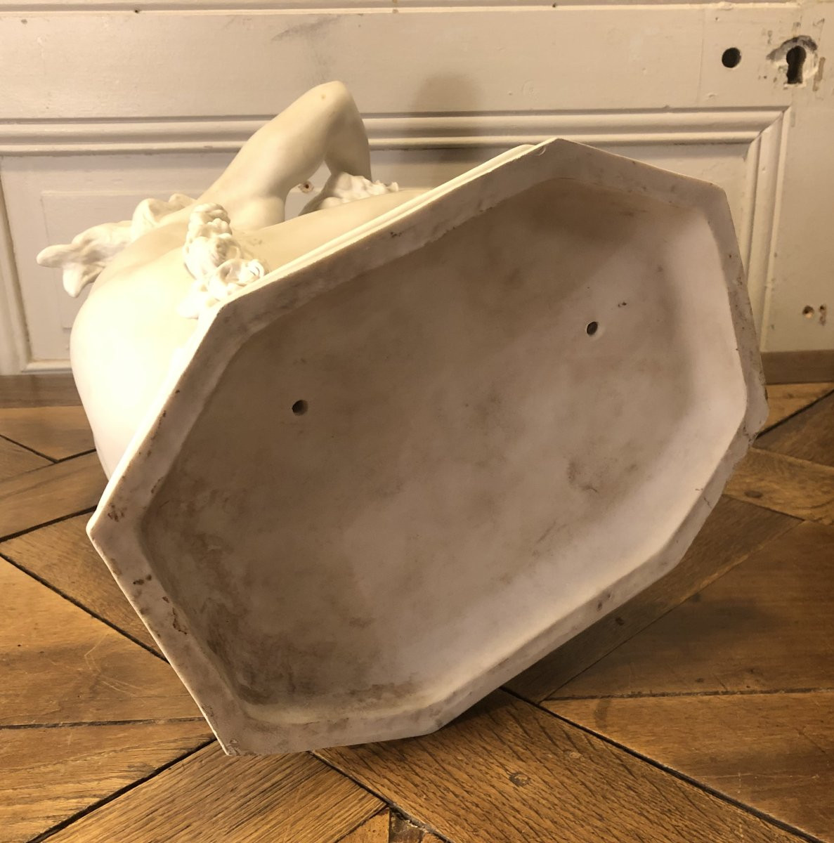 Flore d&#039;Apr&egrave;s Carpeaux Biscuit De Porcelaine De S&egrave;vres 1927-photo-8