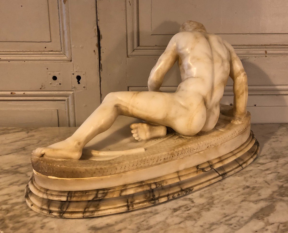 Grand tour "galate mourant" d'après l'antique du musée du Capitole à Rome-photo-1