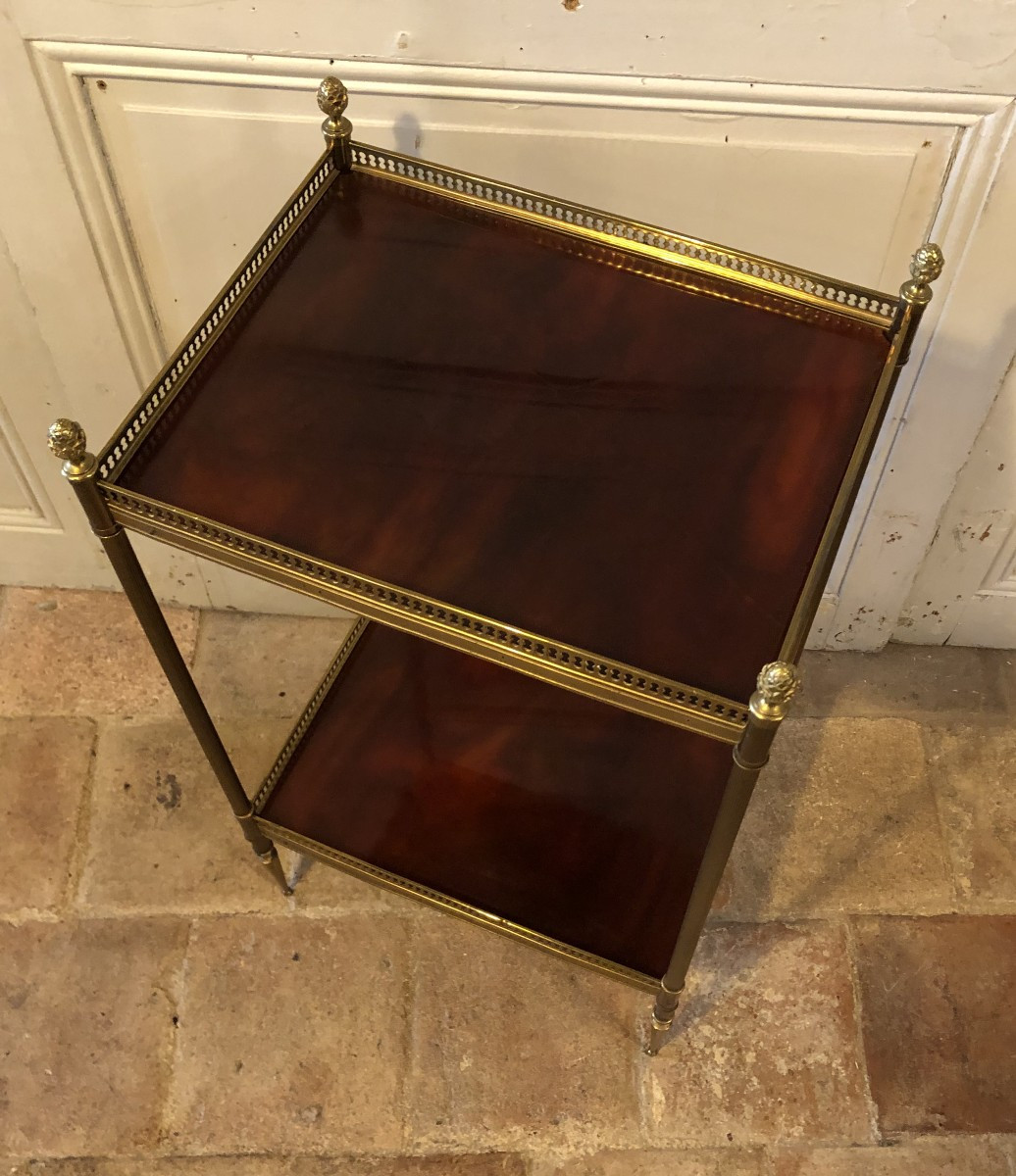 Brass End Table Circa 1970