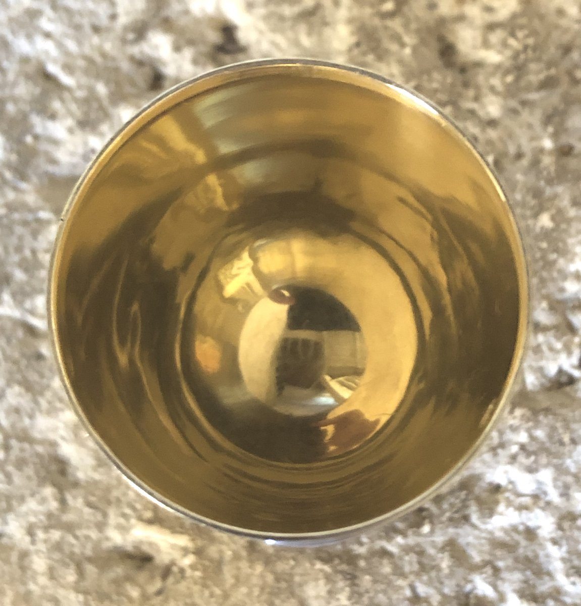 coquetier style Louis XVI en argent massif Minerve -photo-1