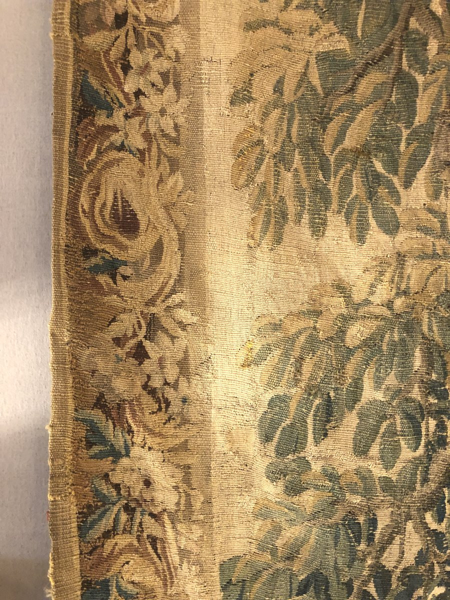 "the Gallant Hunter" 18th Century Aubusson Tapestry -photo-6