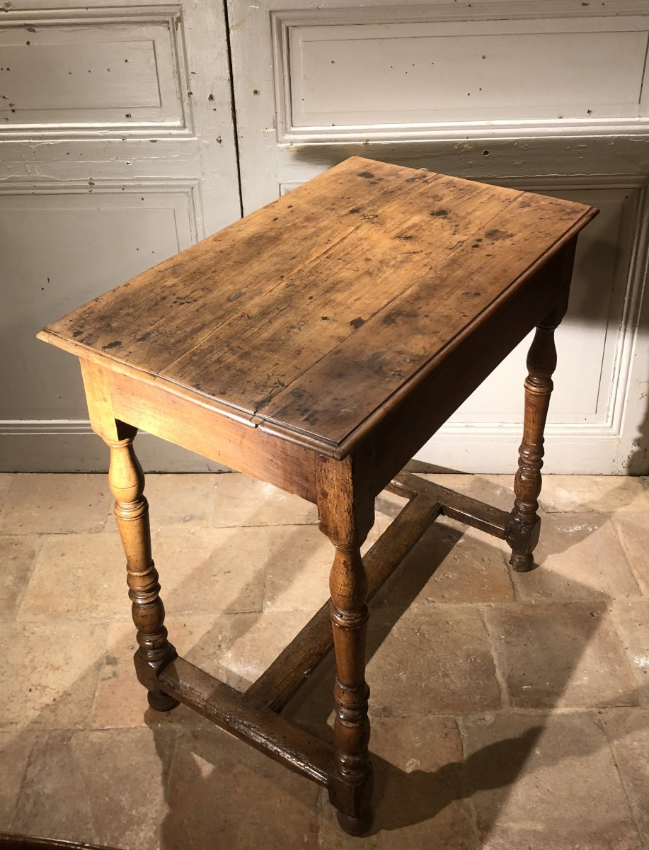 Louis XIV Walnut Table, Late 17th Century, Early 18th Century -photo-1