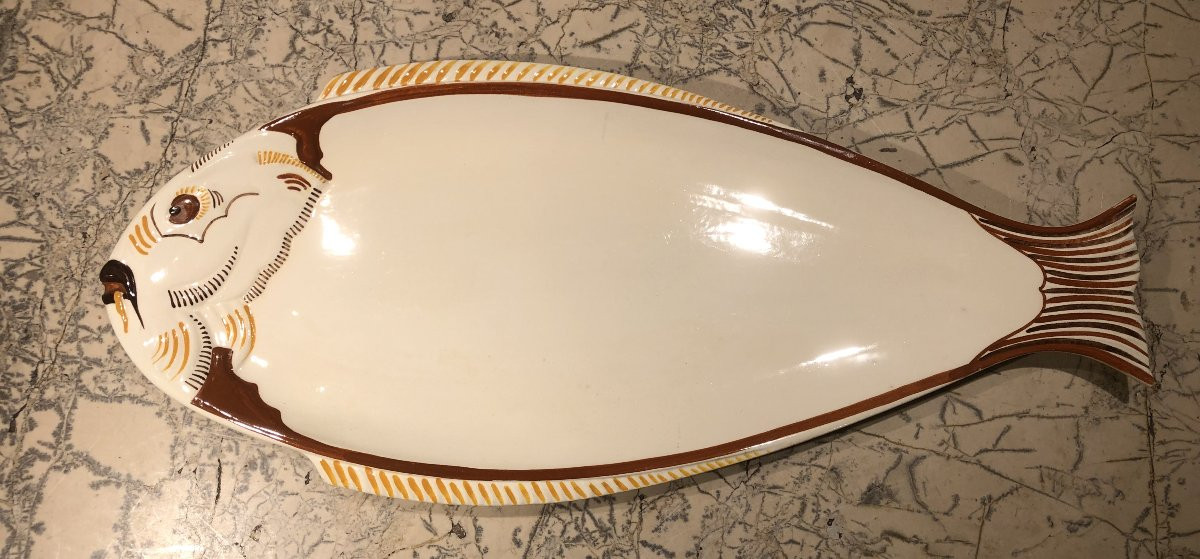 Service à poisson Henriot Quimper 14 pièces-photo-2