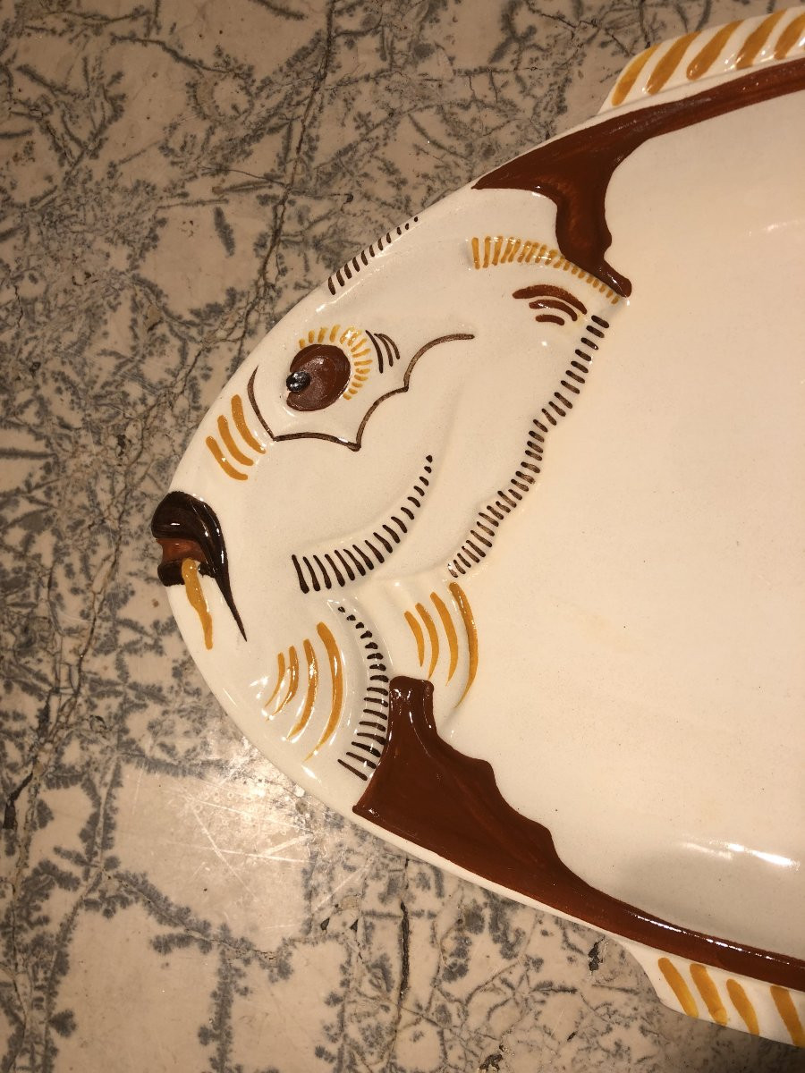 Service à poisson Henriot Quimper 14 pièces-photo-3