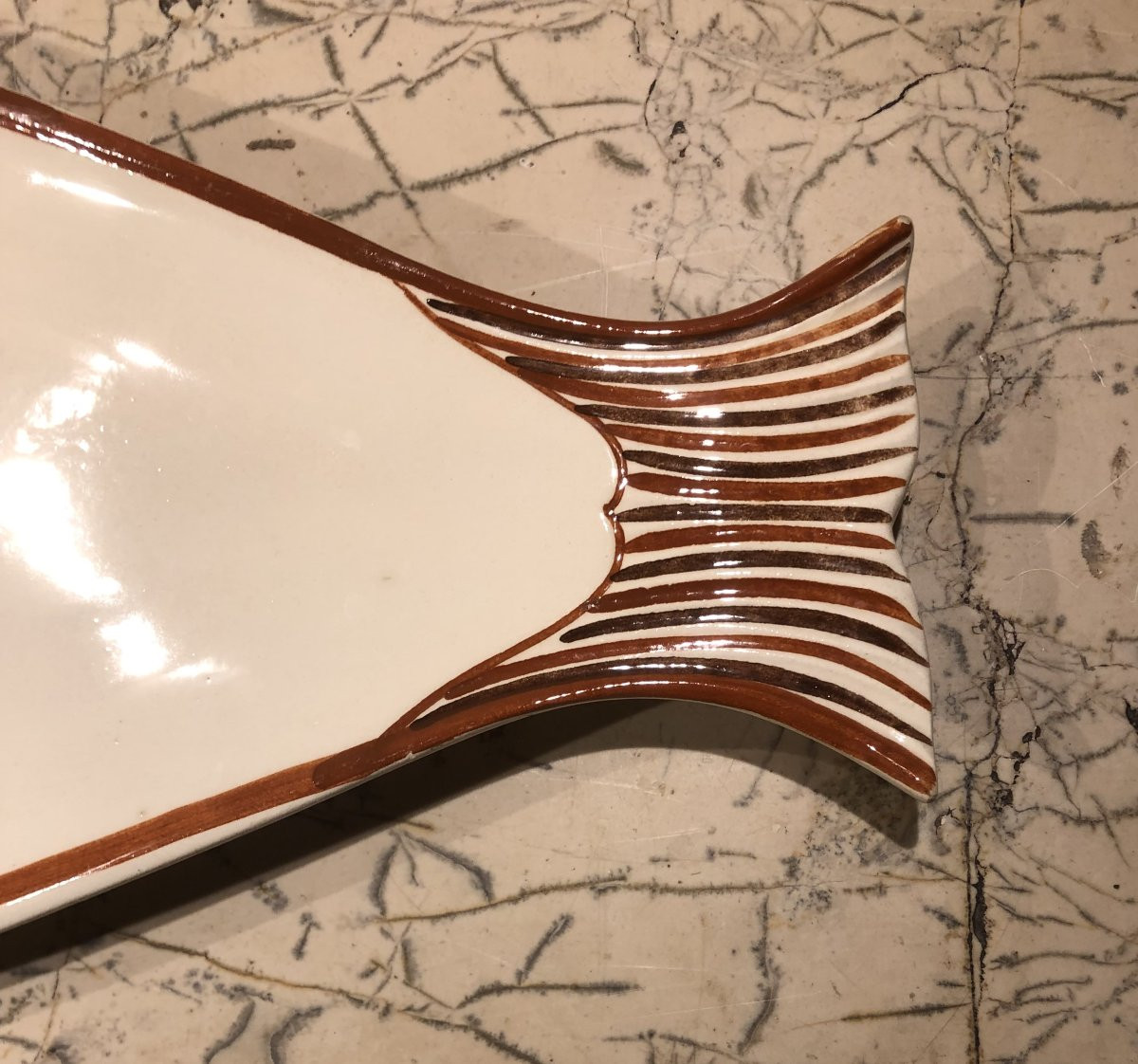 Service à poisson Henriot Quimper 14 pièces-photo-4