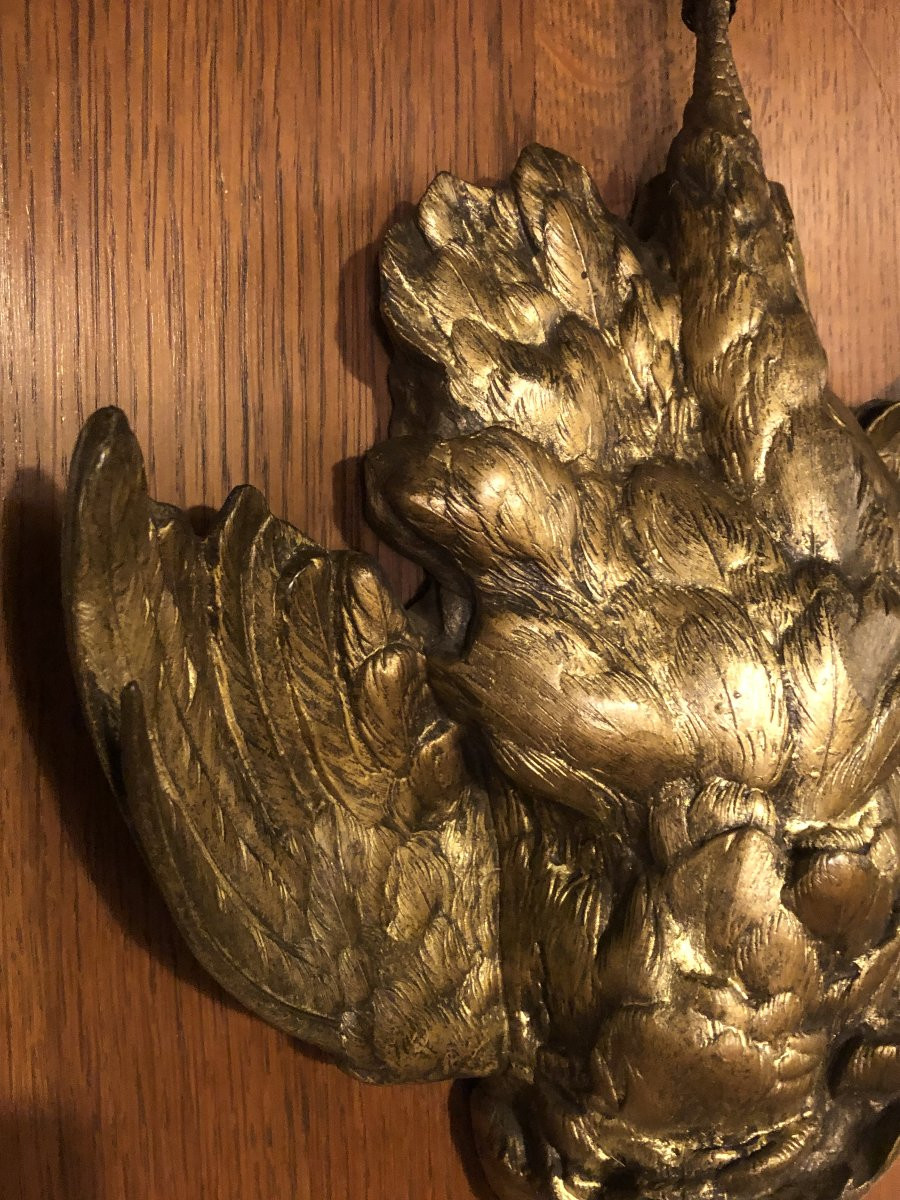 Set Of 3 Hunting Trophies After Jules Moigniez, 19th Century-photo-4