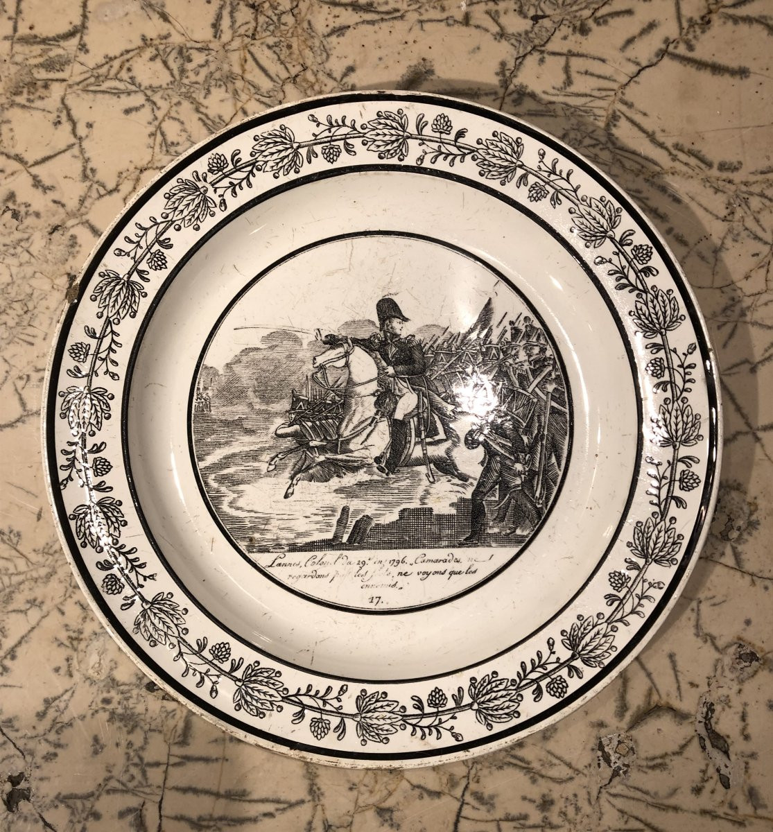 Colonel Lannes, General Dufour, Lot-et-garonne, 3 Plates Choisy -photo-1