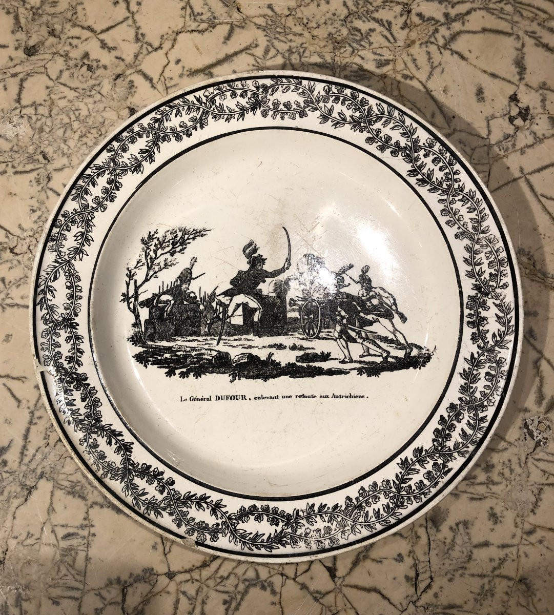 Colonel Lannes, General Dufour, Lot-et-garonne, 3 Plates Choisy -photo-5