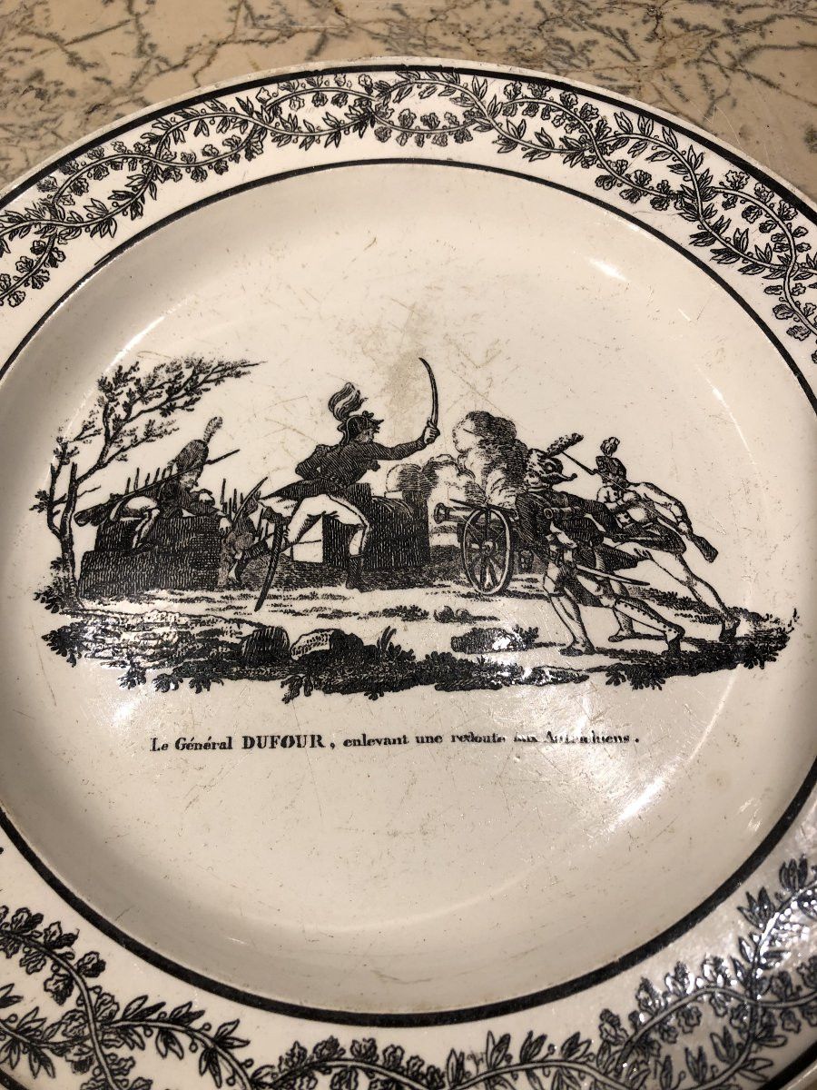 Colonel Lannes, General Dufour, Lot-et-garonne, 3 Plates Choisy -photo-6