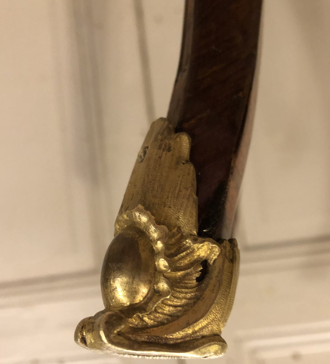 Louis XV Style Writing Table In Rosewood And Amaranth Marquetry, 18th Century-photo-8