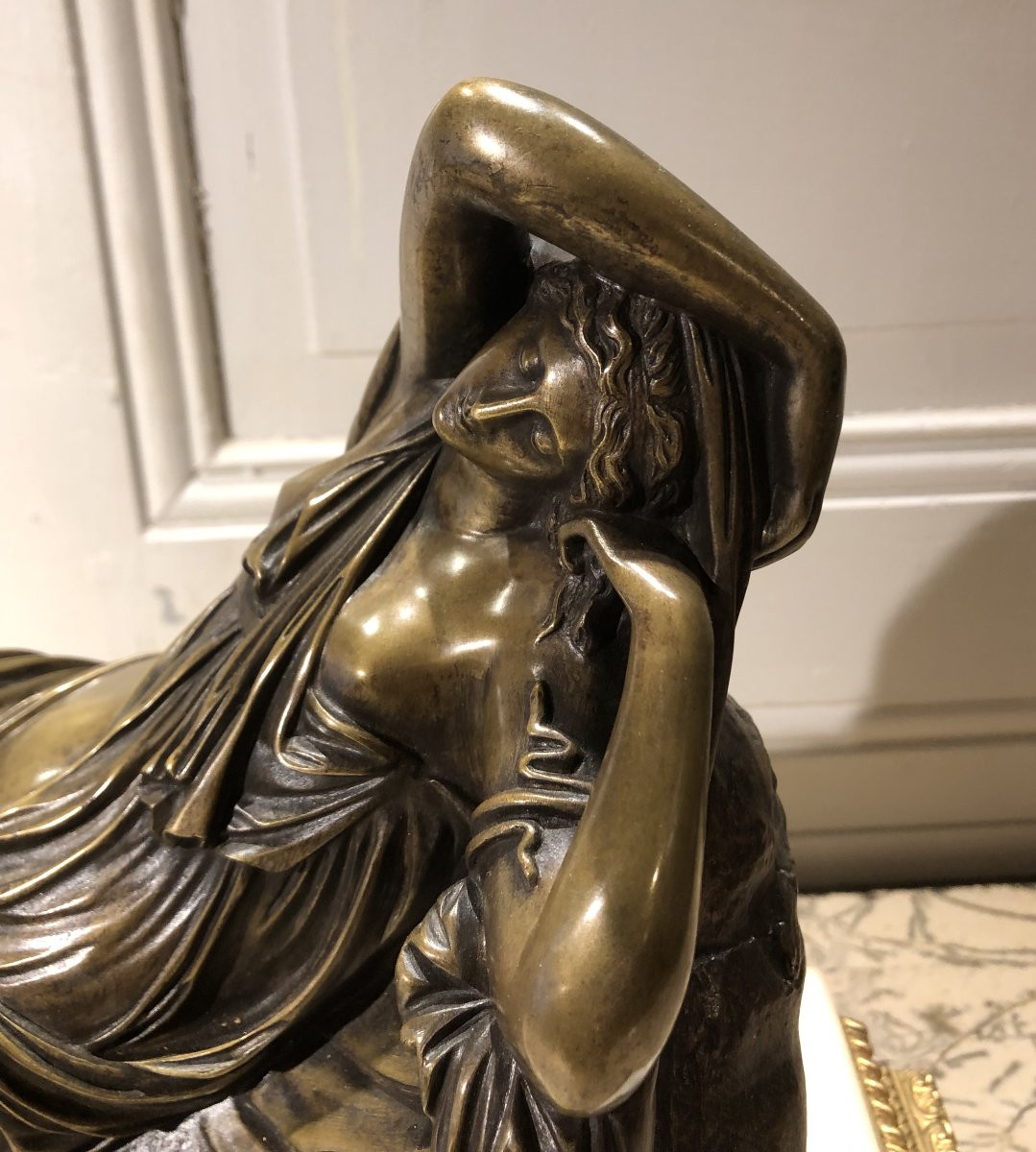 "Ariane endormie" d'après l'antique Romain du Vatican copié par Le Primatice pour François I-photo-4