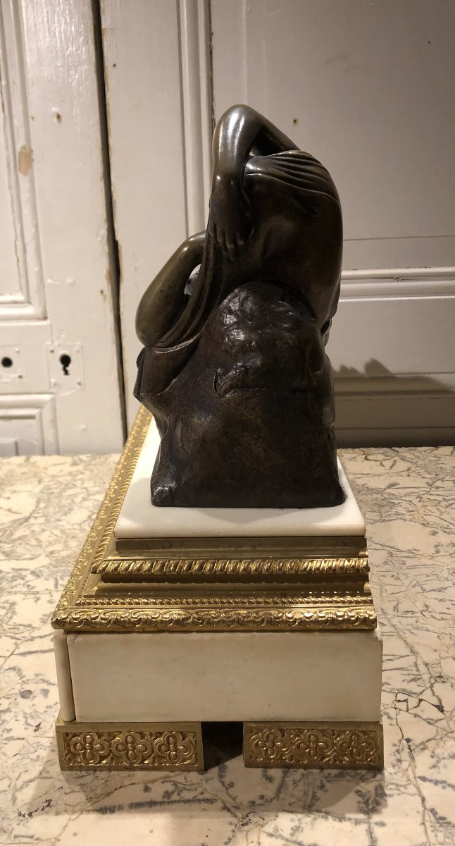 "Ariane endormie" d'après l'antique Romain du Vatican copié par Le Primatice pour François I-photo-4