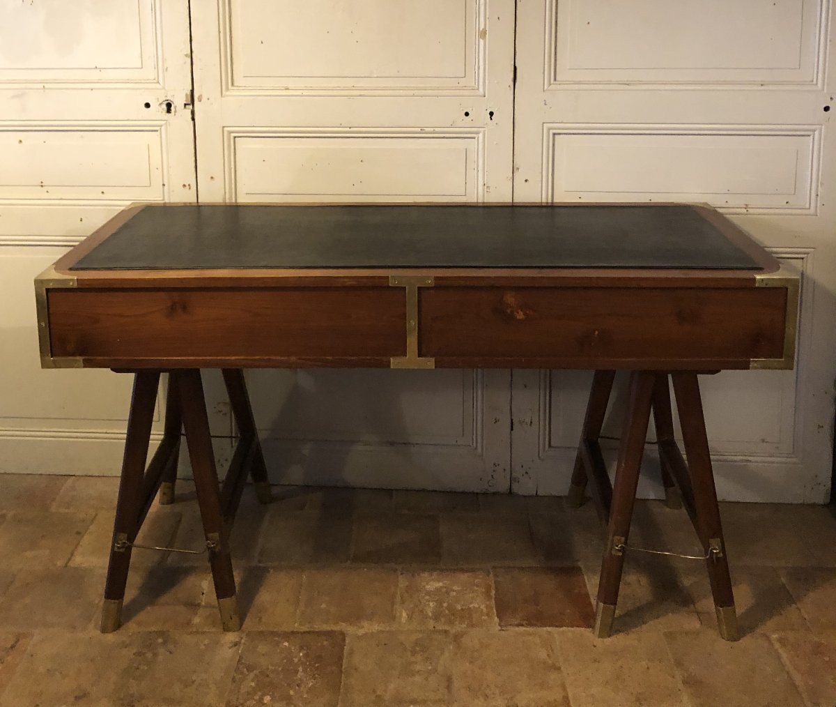 Bureau de bateau/marine en teck-photo-4