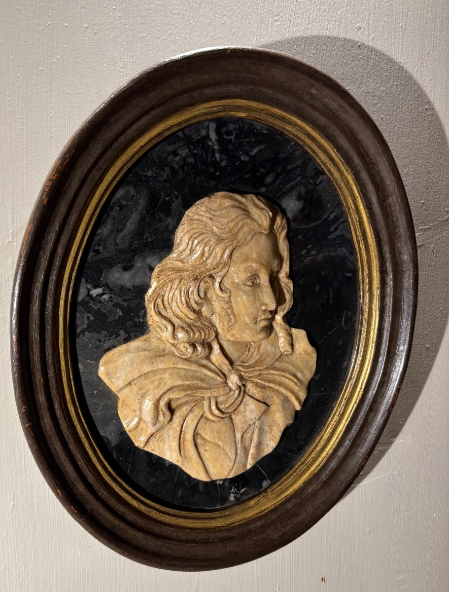 Portrait Of A Young Man In A Marble Medallion -photo-3