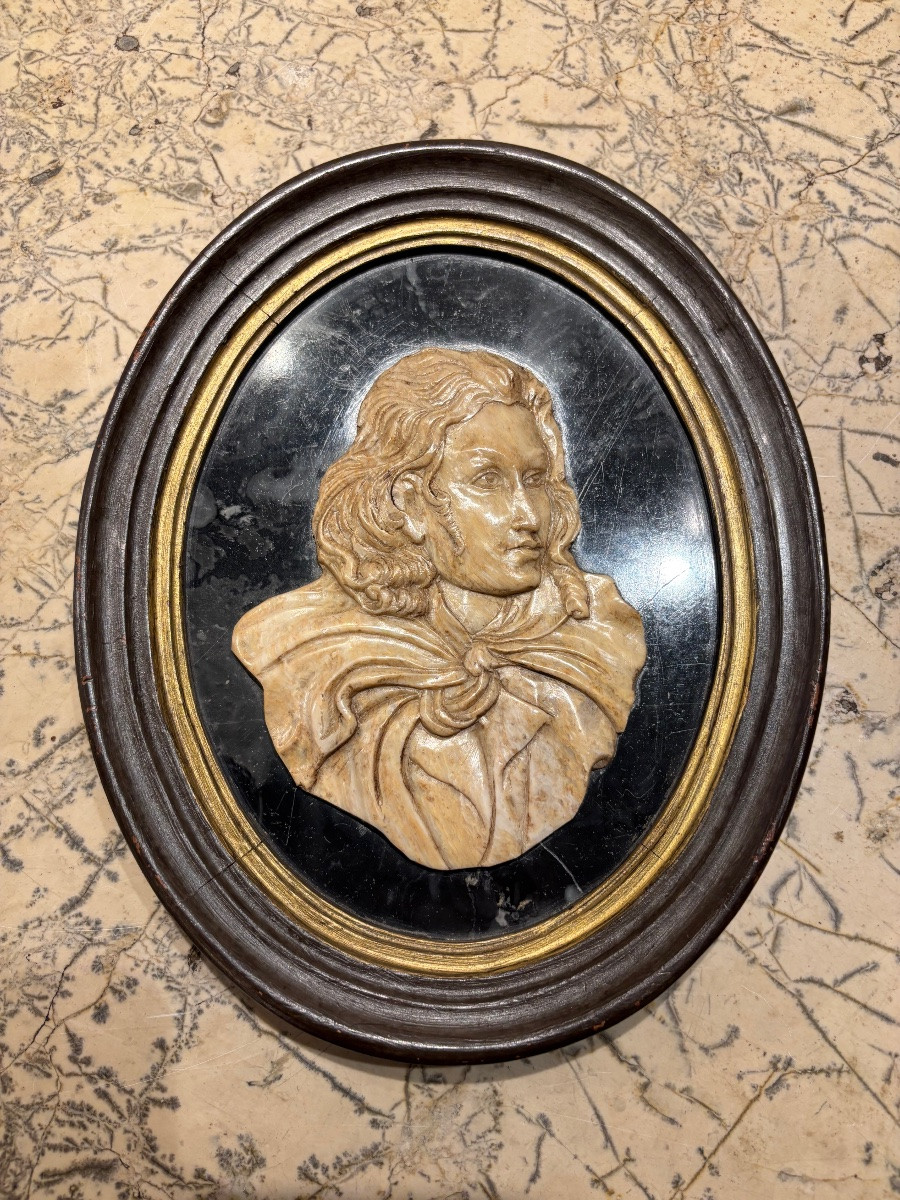 Portrait Of A Young Man In A Marble Medallion -photo-1