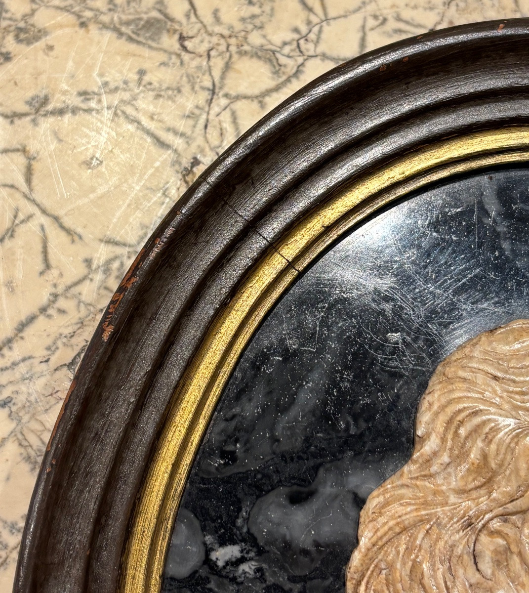 Portrait Of A Young Man In A Marble Medallion -photo-3