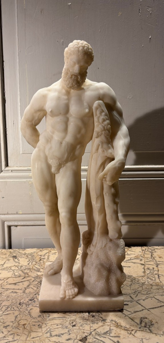 Hercules Farnese In Alabaster Grand Tour