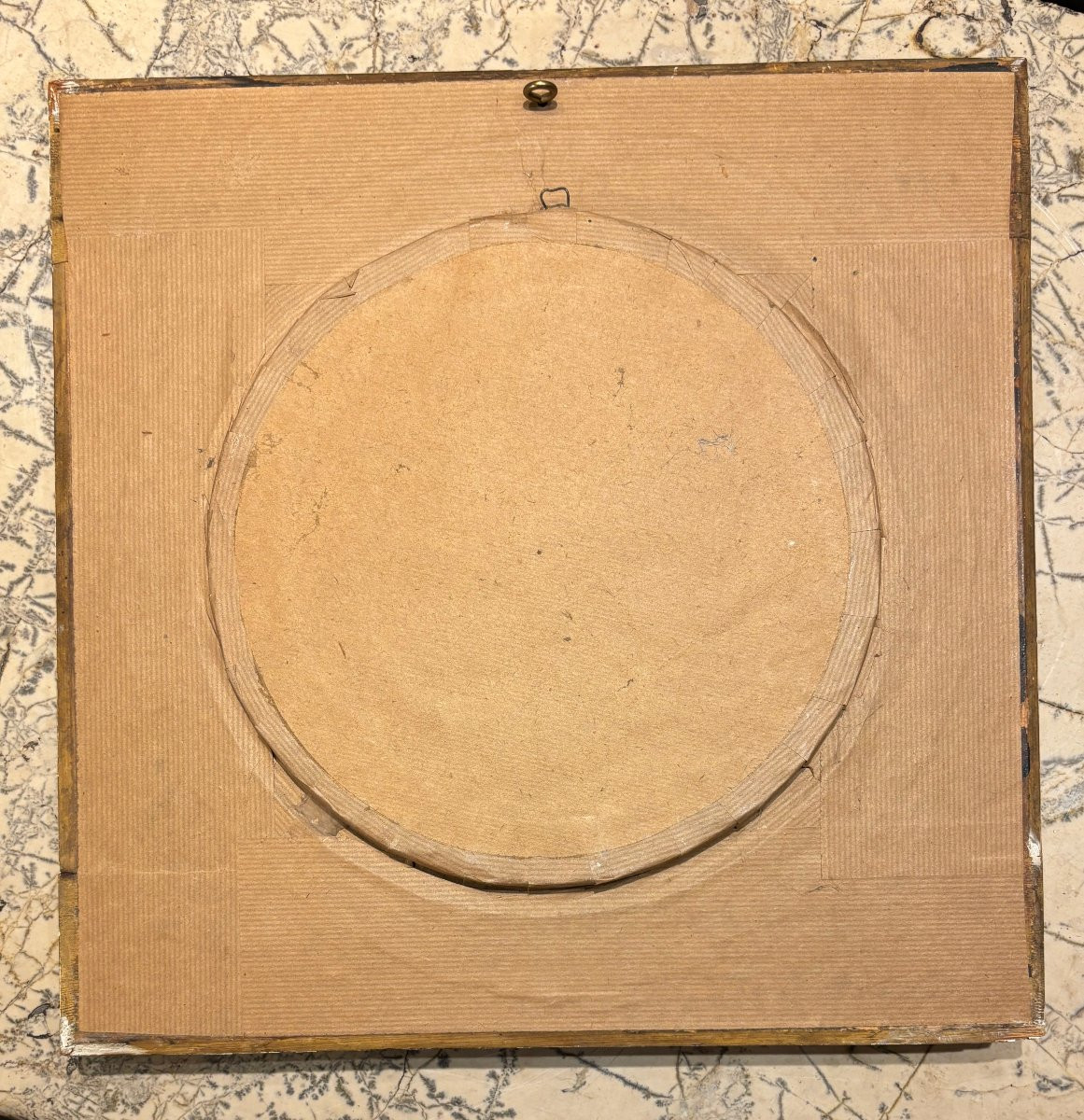 Amiral Courbet By Henri Dubois Stucco Medallion 19th Century-photo-1