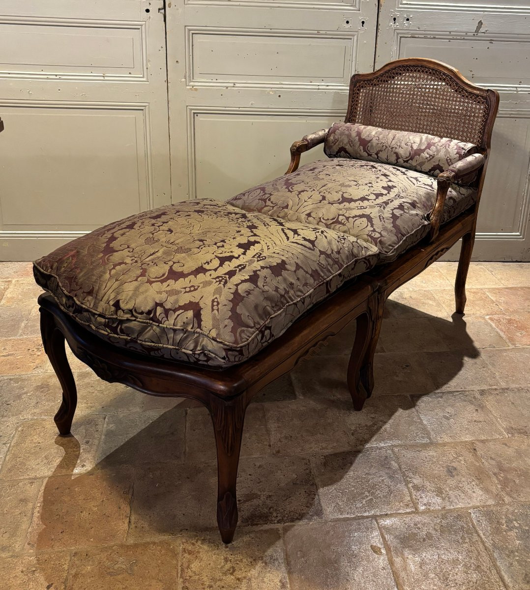 Regency Style Broken Duchess In Waxed Beechwood 18th Century-photo-3