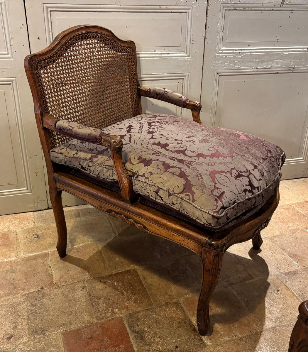 Regency Style Broken Duchess In Waxed Beechwood 18th Century-photo-3
