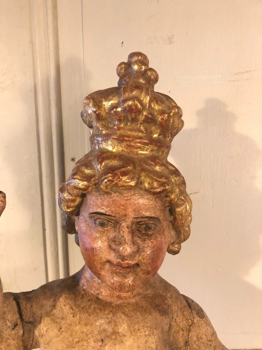 Salvador Mundi Or Infant Jesus Of Prague 17th Century-photo-3