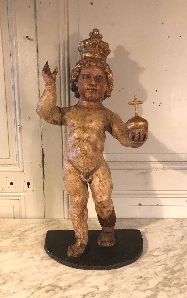 Salvador Mundi Or Infant Jesus Of Prague 17th Century