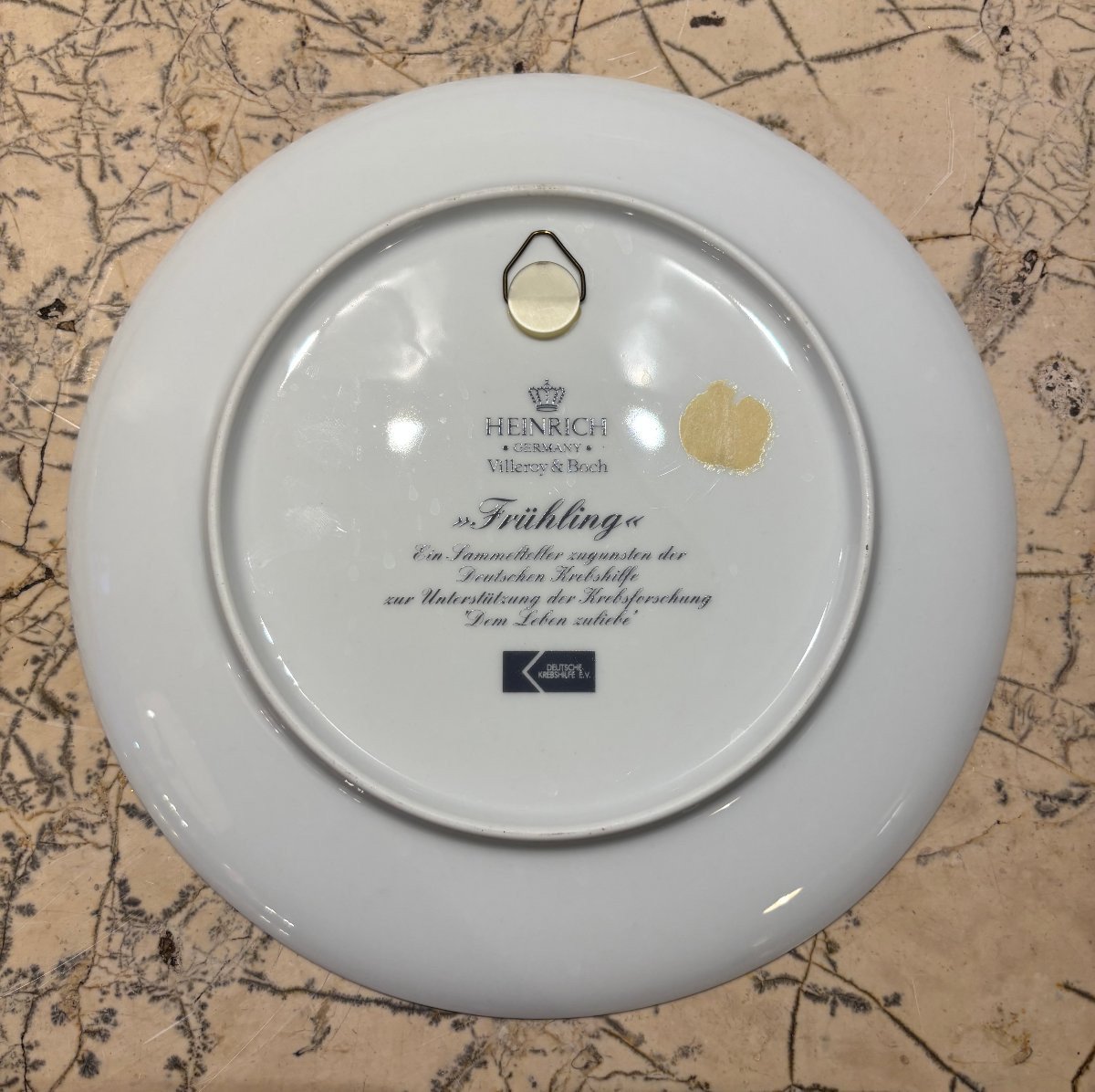 The Four Seasons Villeroy And Bosh Suite Of Four Plates-photo-3
