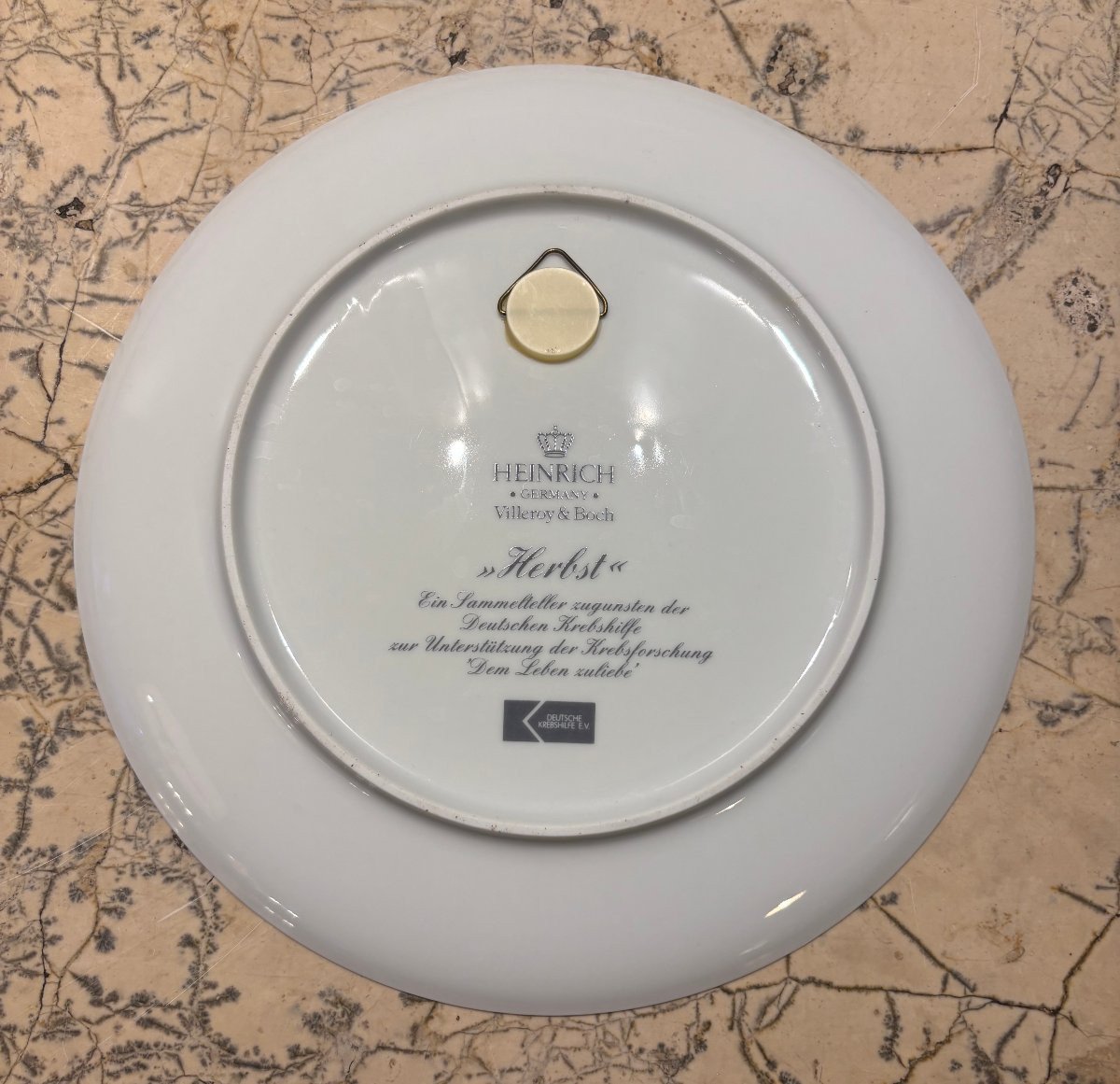 The Four Seasons Villeroy And Bosh Suite Of Four Plates-photo-1