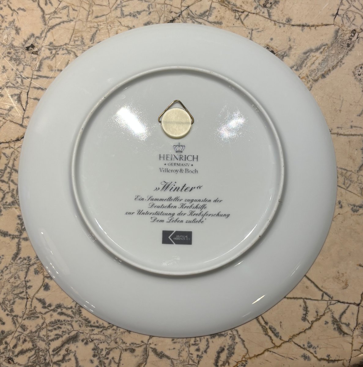 The Four Seasons Villeroy And Bosh Suite Of Four Plates-photo-5