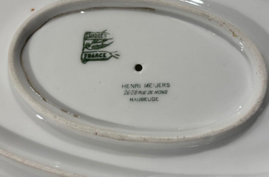 Service de table Art Déco en porcelaine de Limoges 72 pièces-photo-1