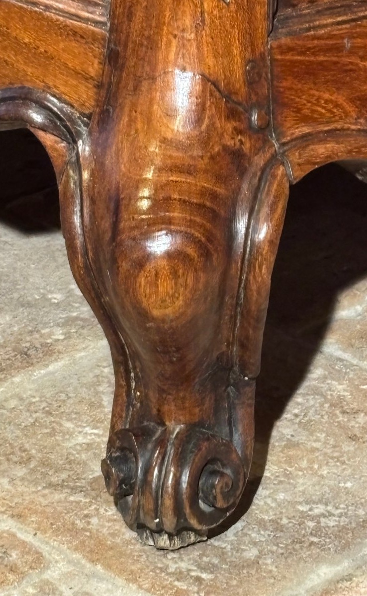 Petite commode tombeau Bordelaise en acacias XVIII° siècle -photo-5