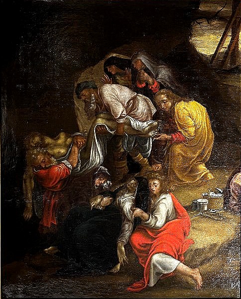 Mise au tombeau Renaissance d'aprés Lelio Orsi 1508-1587-photo-2