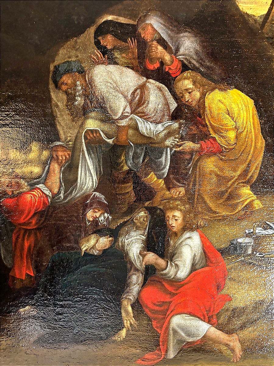 Mise au tombeau Renaissance d'aprés Lelio Orsi 1508-1587-photo-4