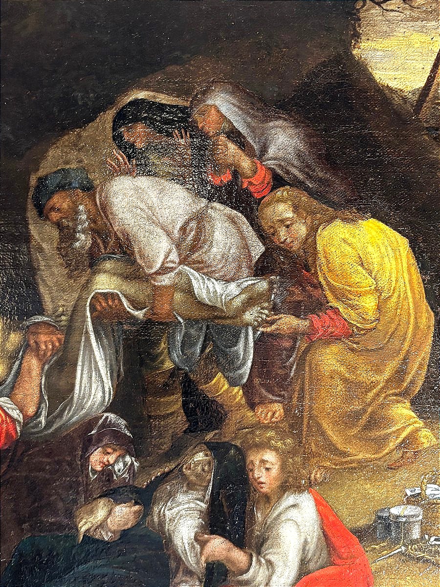 Mise au tombeau Renaissance d'aprés Lelio Orsi 1508-1587-photo-4
