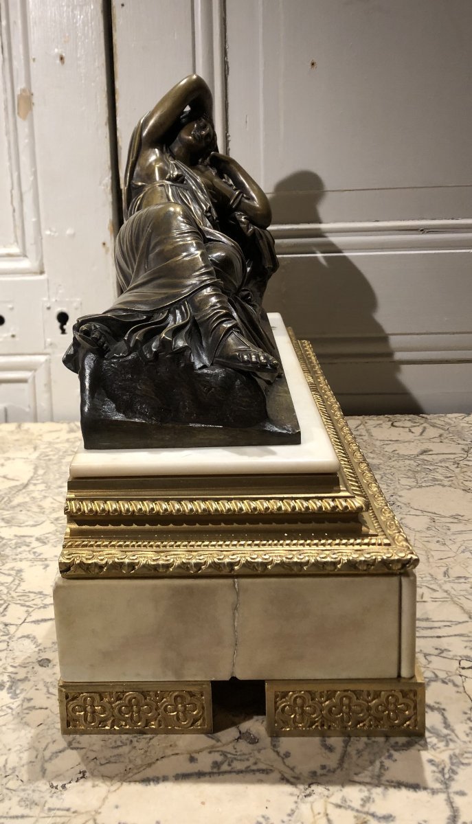 "sleeping Ariadne," Based On The Ancient Roman Painting In The Vatican, Copied By Le Primatice For Francis I-photo-2