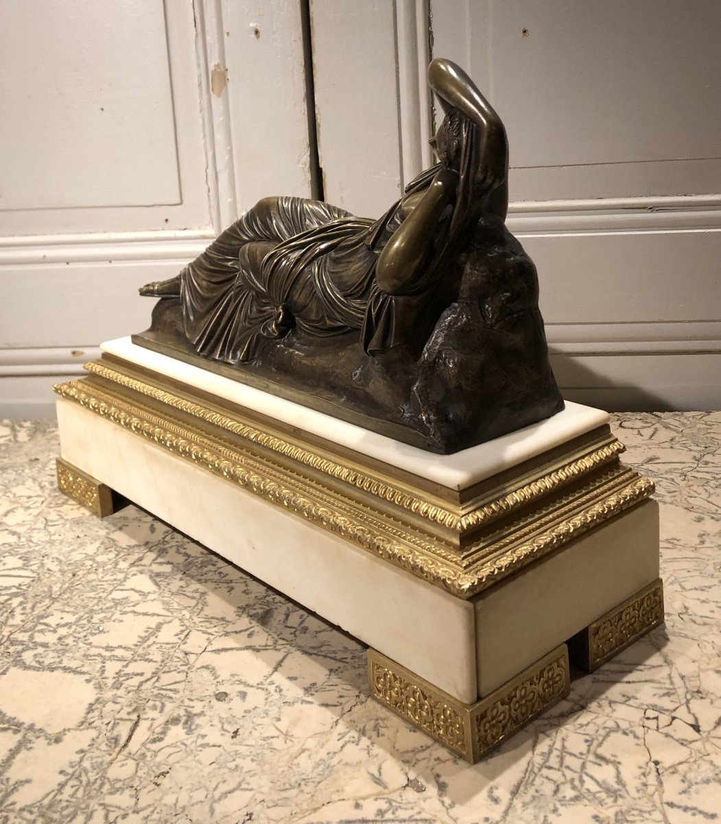 "sleeping Ariadne," Based On The Ancient Roman Painting In The Vatican, Copied By Le Primatice For Francis I-photo-5