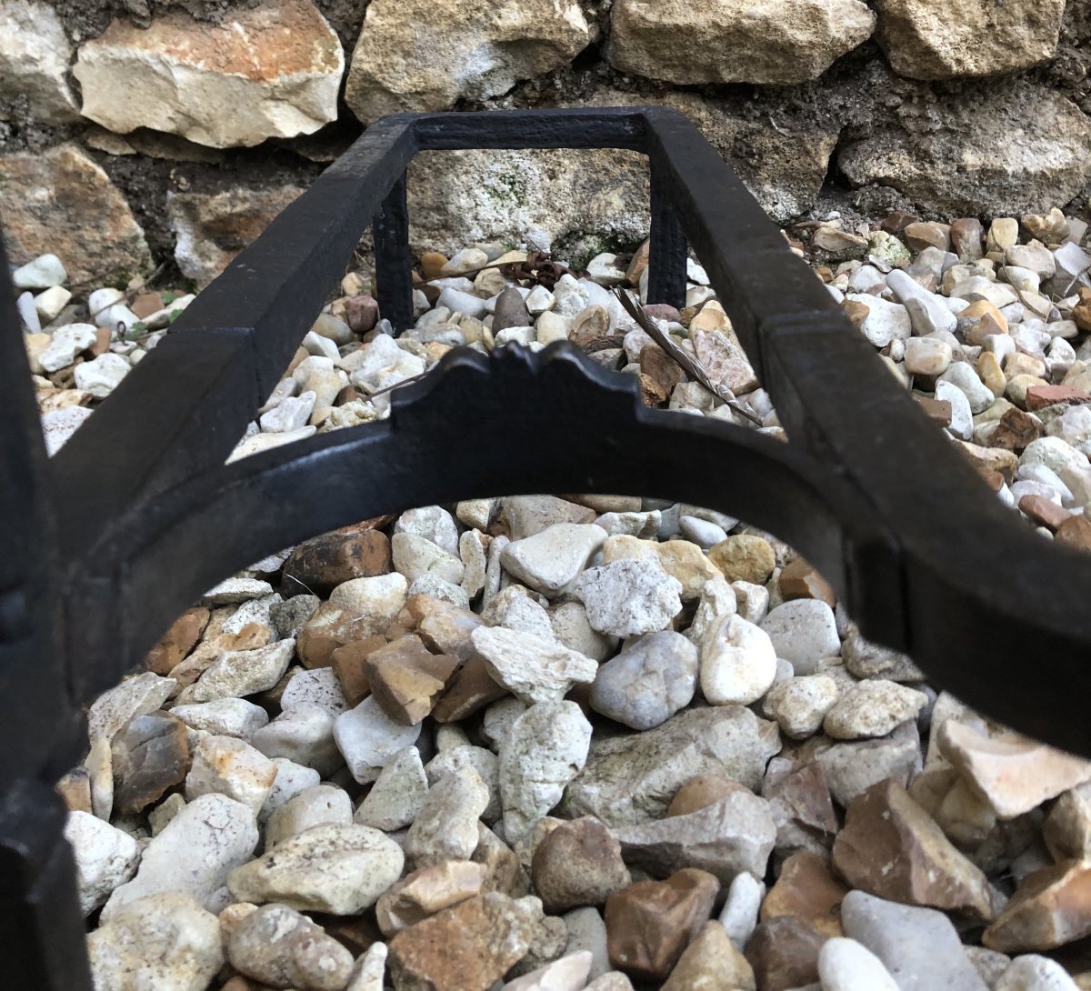 Pair Of 18th-century Wrought-iron Double Andirons -photo-4