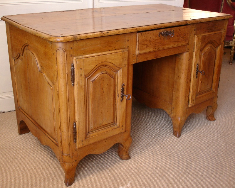 Regency Office Box In Solid Cherry, XVIII Century