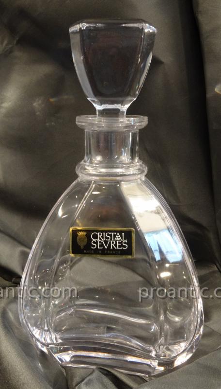 Carafe à Whisky En Cristal De Sèvres