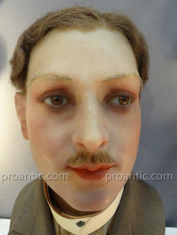 Buste De Pierre Loti En Cire Par Pierre Imans-photo-3