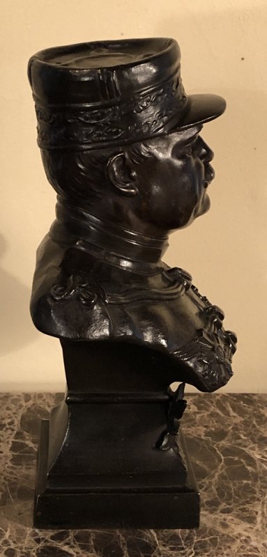 Bust Of General Joffre After Henry Fugère-photo-2